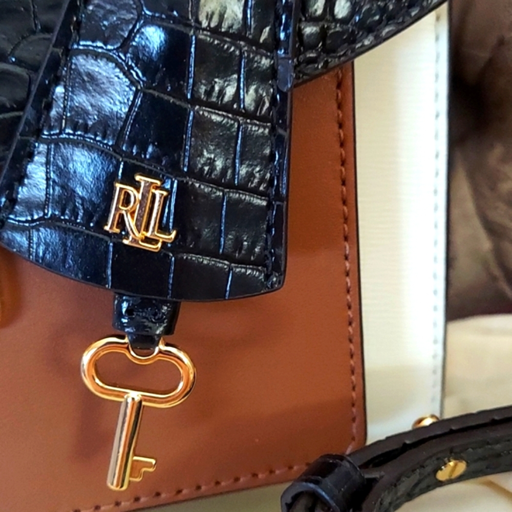 FINAL Ralph Lauren SATCHEL BAG - Picture 2 of 9
